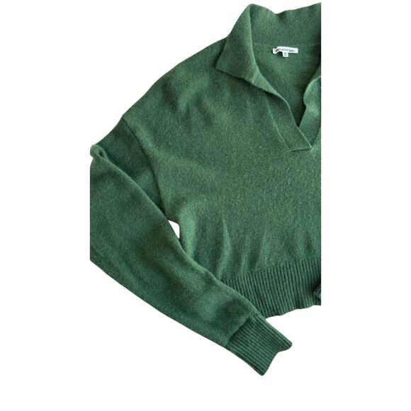 Green Women's Sweater - Picture 3 of 4